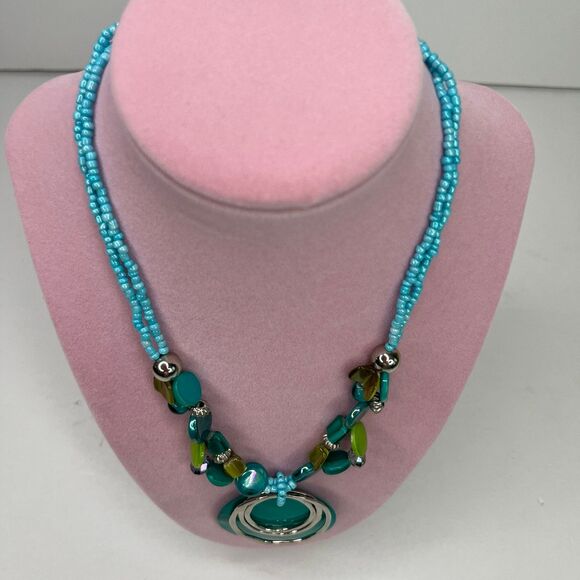 Necklace Beaded Women’s Jewelry #568 - Picture 4 of 9